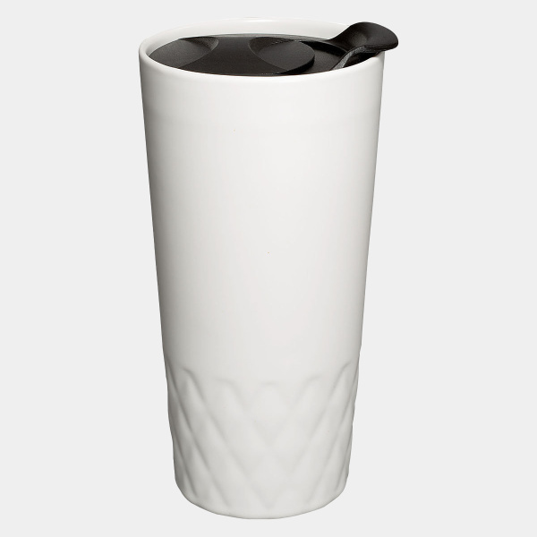 14oz Double Wall Ceramic Textured Tumbler Thumbnail