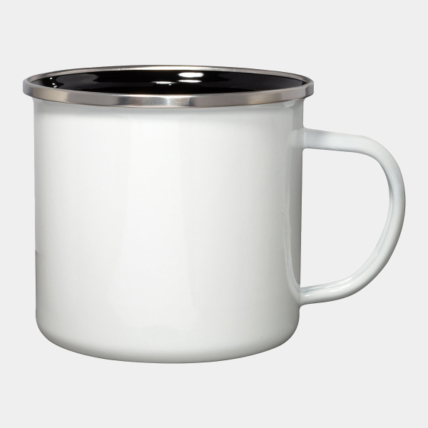 16.9oz Iron And Stainless Steel Log Cabin Mug Thumbnail