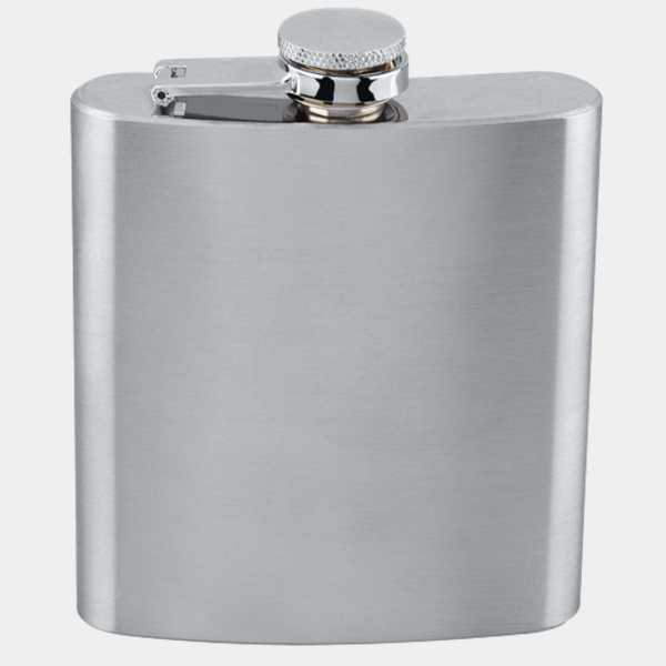 6oz Stainless Steel Flask Thumbnail