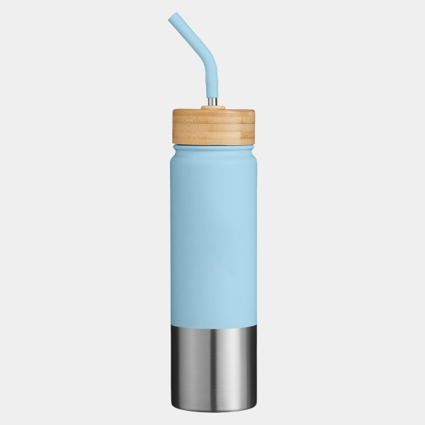 Playa 24oz Stainless Steel Tumbler With Bamboo Lid Thumbnail
